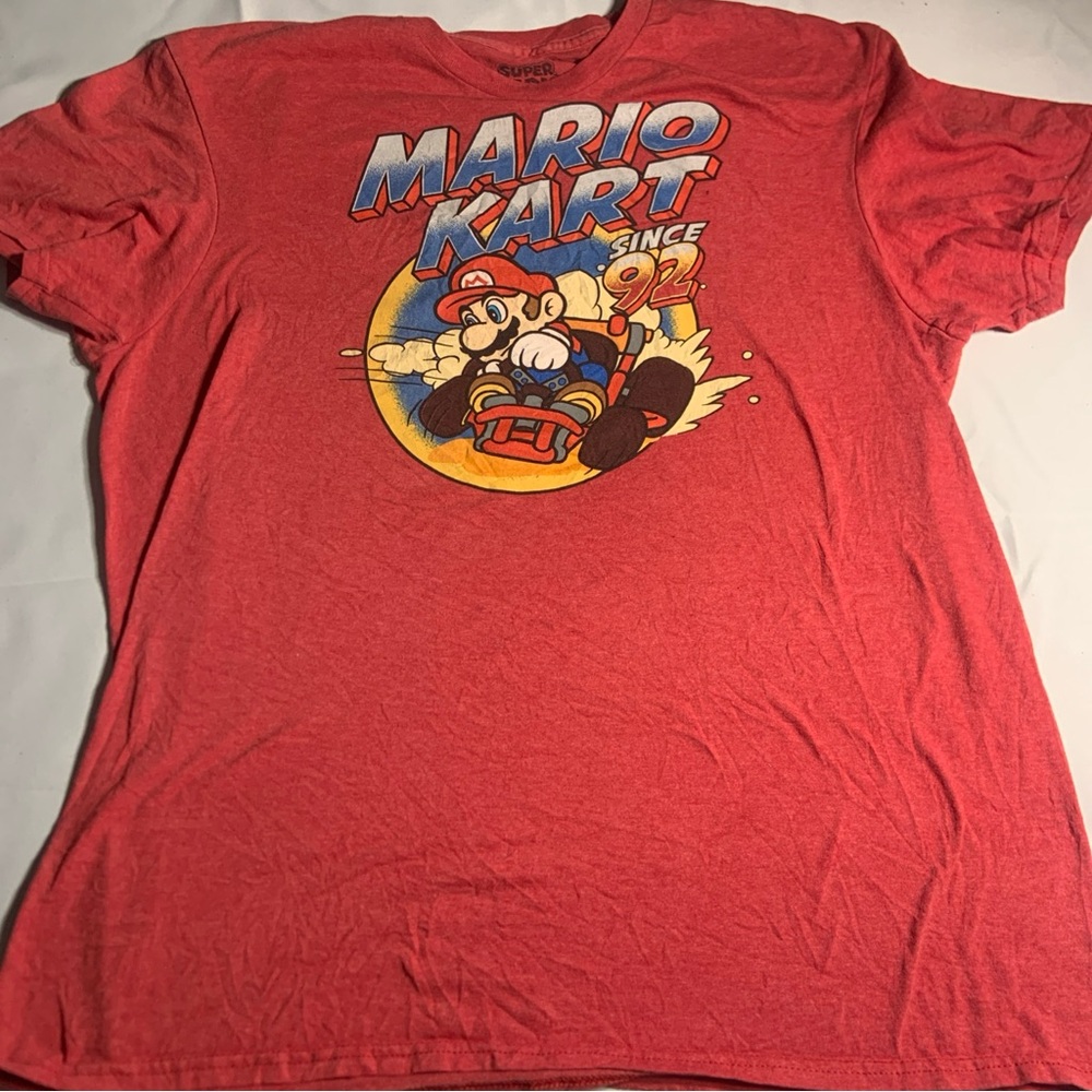 Super Mario Kart Red T-shirt
